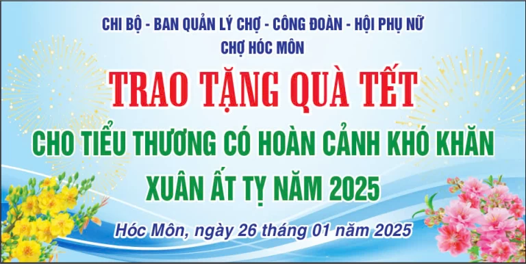 HOẠT ĐỘNG CHĂM LO TẾT NGUYÊN ĐÁN ẤT TỴ NĂM 2025
