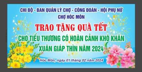 TRAO TẶNG QUÀ TẾT CHO TIỂU THƯƠNG CÓ HOÀN CẢNH KHÓ KHĂN  XUÂN GIÁP THÌN 2024